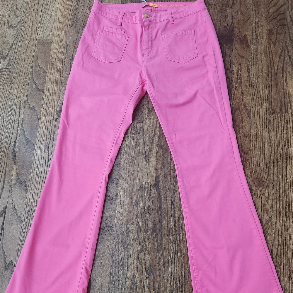 Vilagallo Pink Cotton Jeans